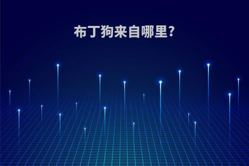 布丁狗来自哪里?