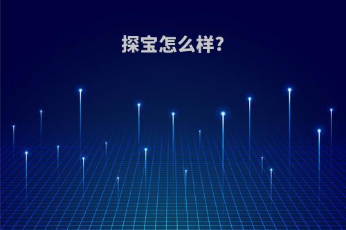 探宝怎么样?