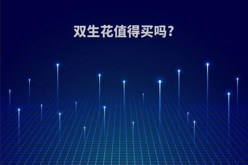双生花值得买吗?